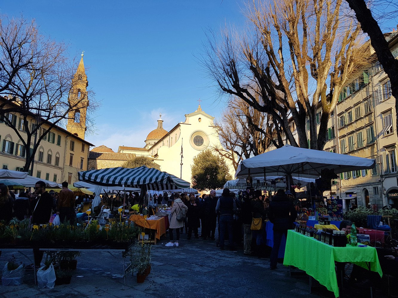 Markets and Wine Vendors